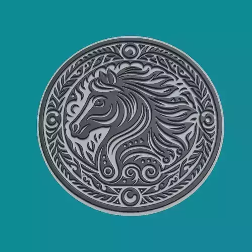 HORSE ANIMAL PENDANT