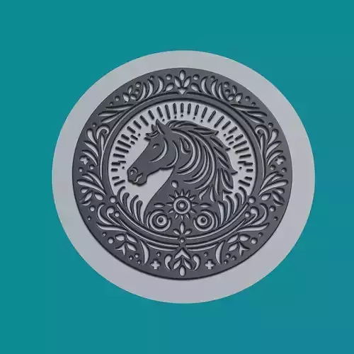 HORSE ANIMAL PENDANT