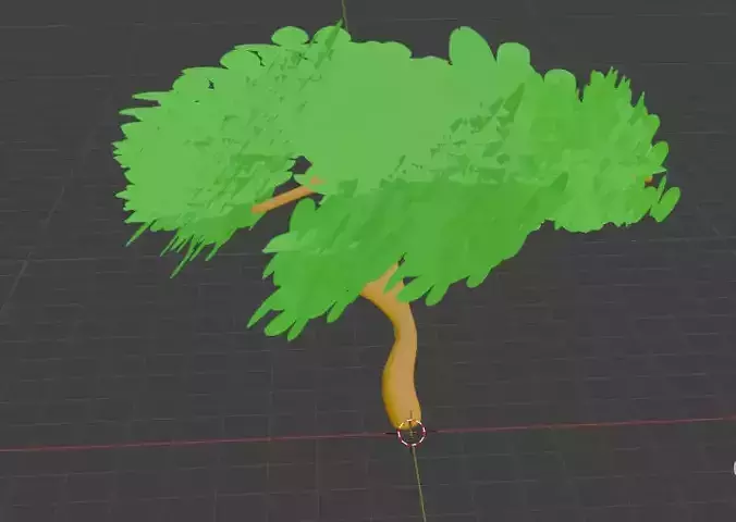 3d model of tree