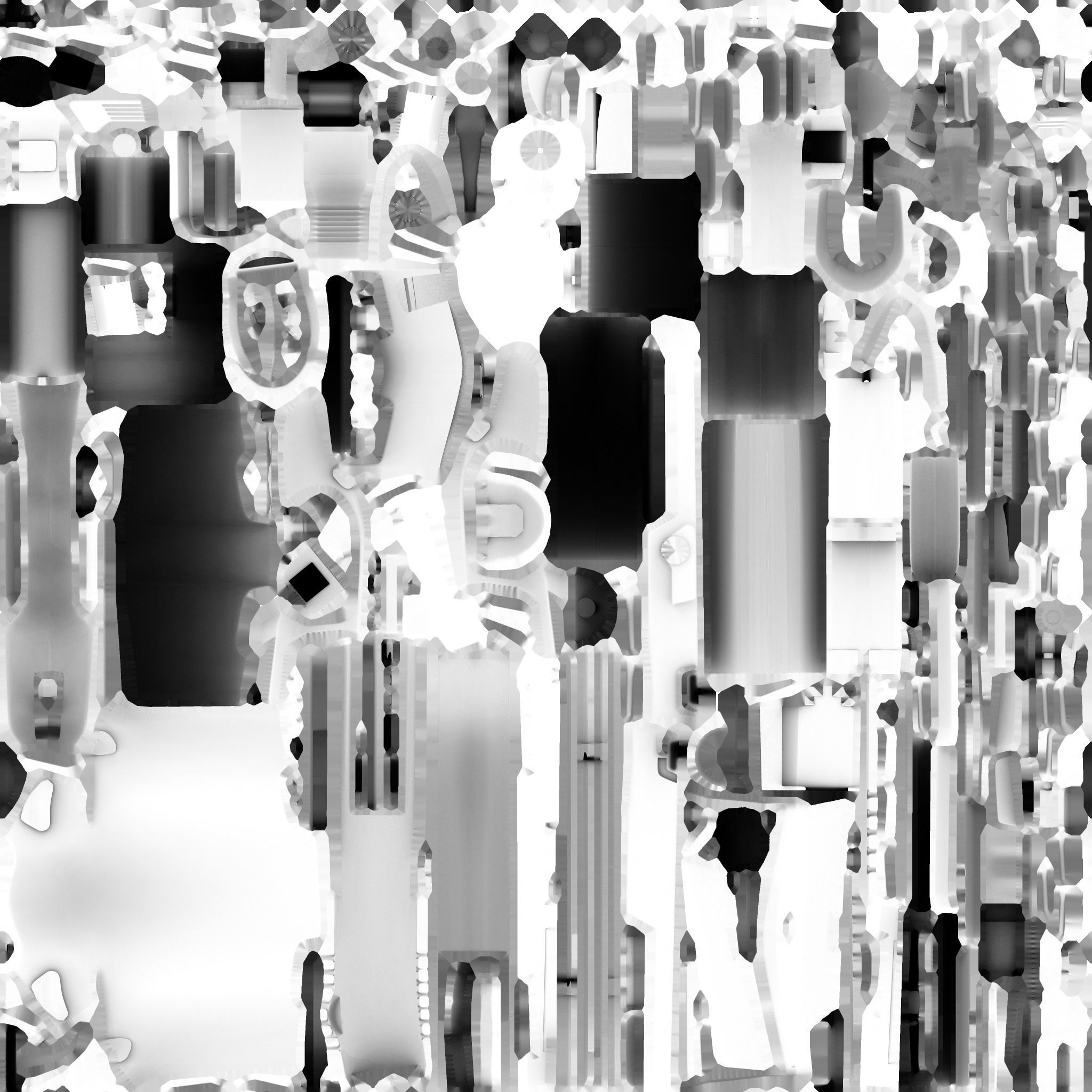 Sig Sauer P320 M18 Low-poly 3D model_14