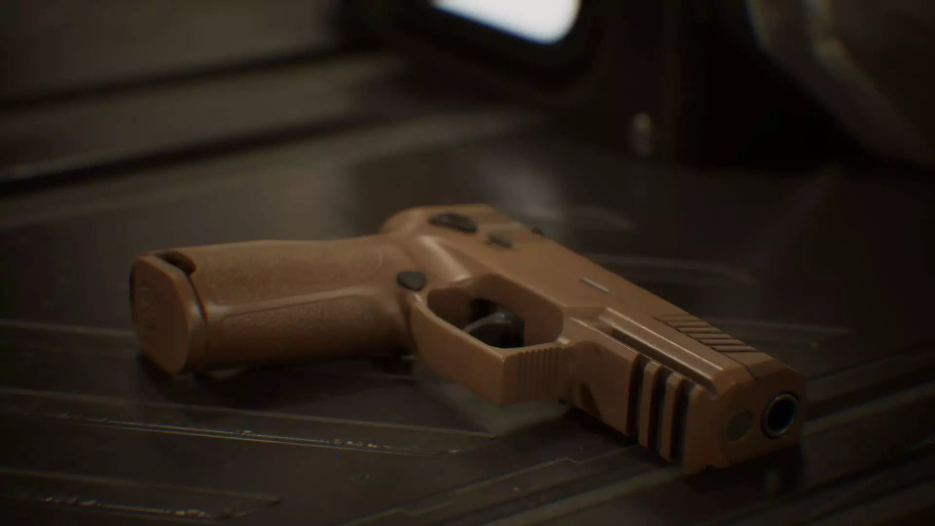 Sig Sauer P320 M18 Low-poly 3D model_0