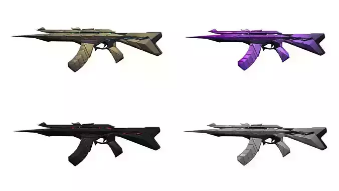 Valorant Araxy Vandal  3D model