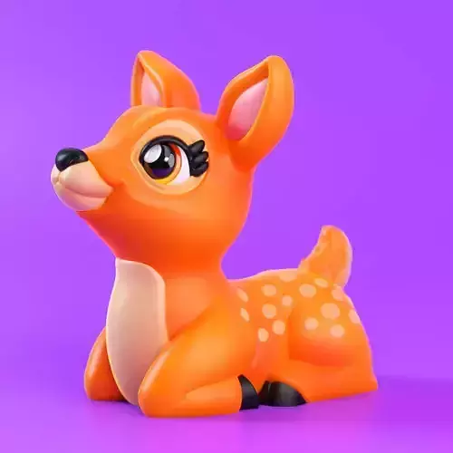 CUTE DEER NO SUPPORTS