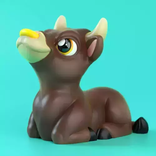 CUTE BULL  NO SUPPORTS