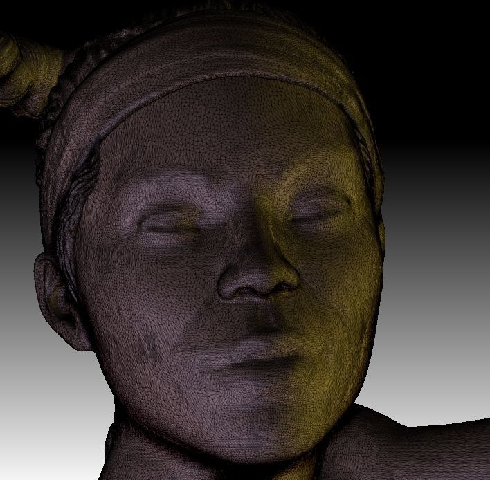 Aida  female figurine for 3D printing 3D print model_8