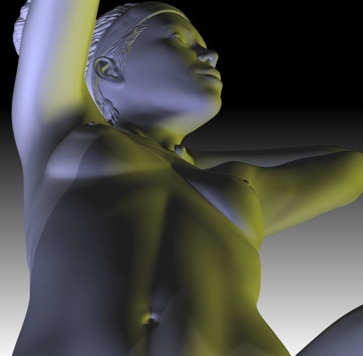 Aida  female figurine for 3D printing 3D print model_6