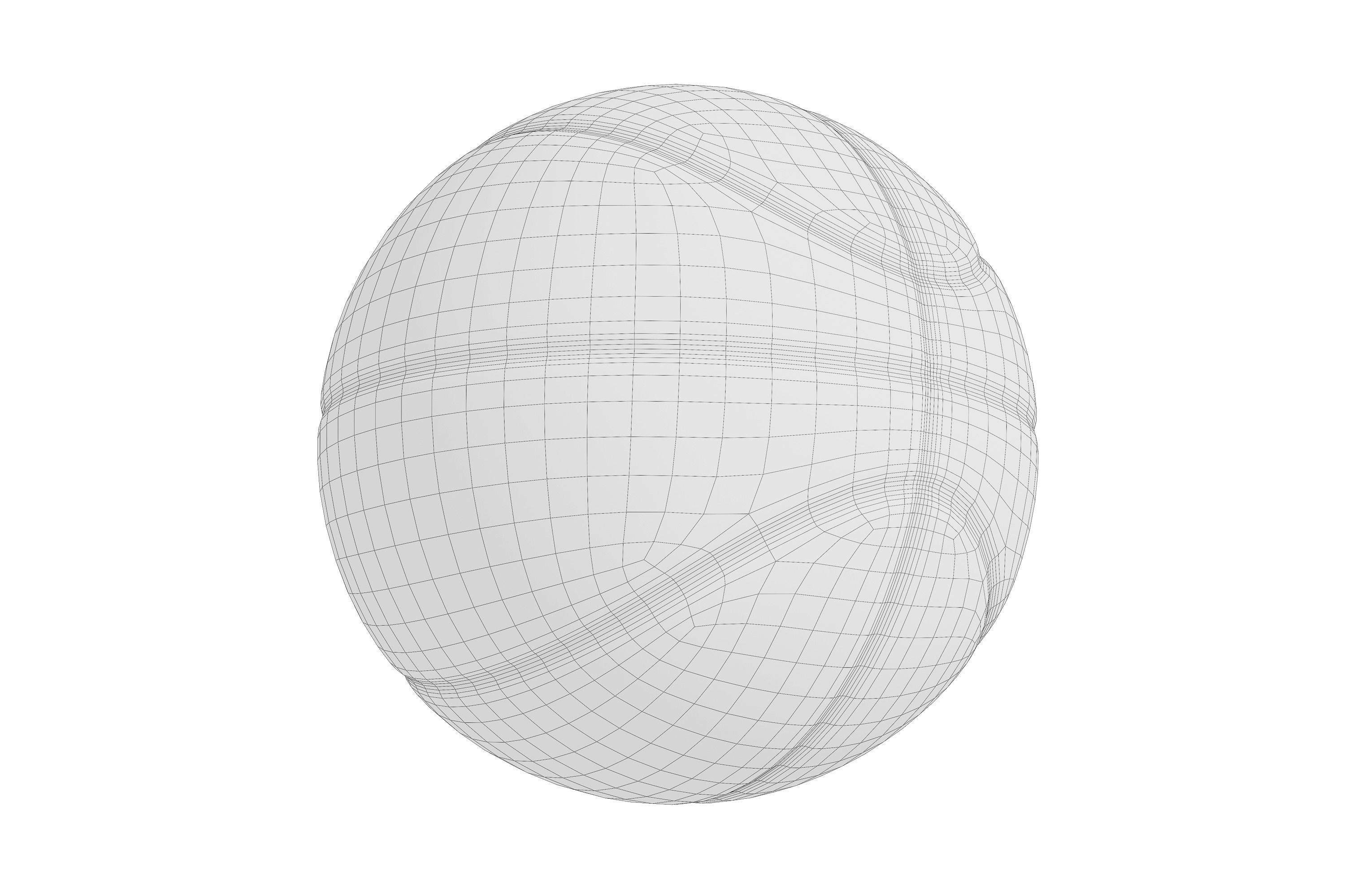 Basketball ball  3D model_6