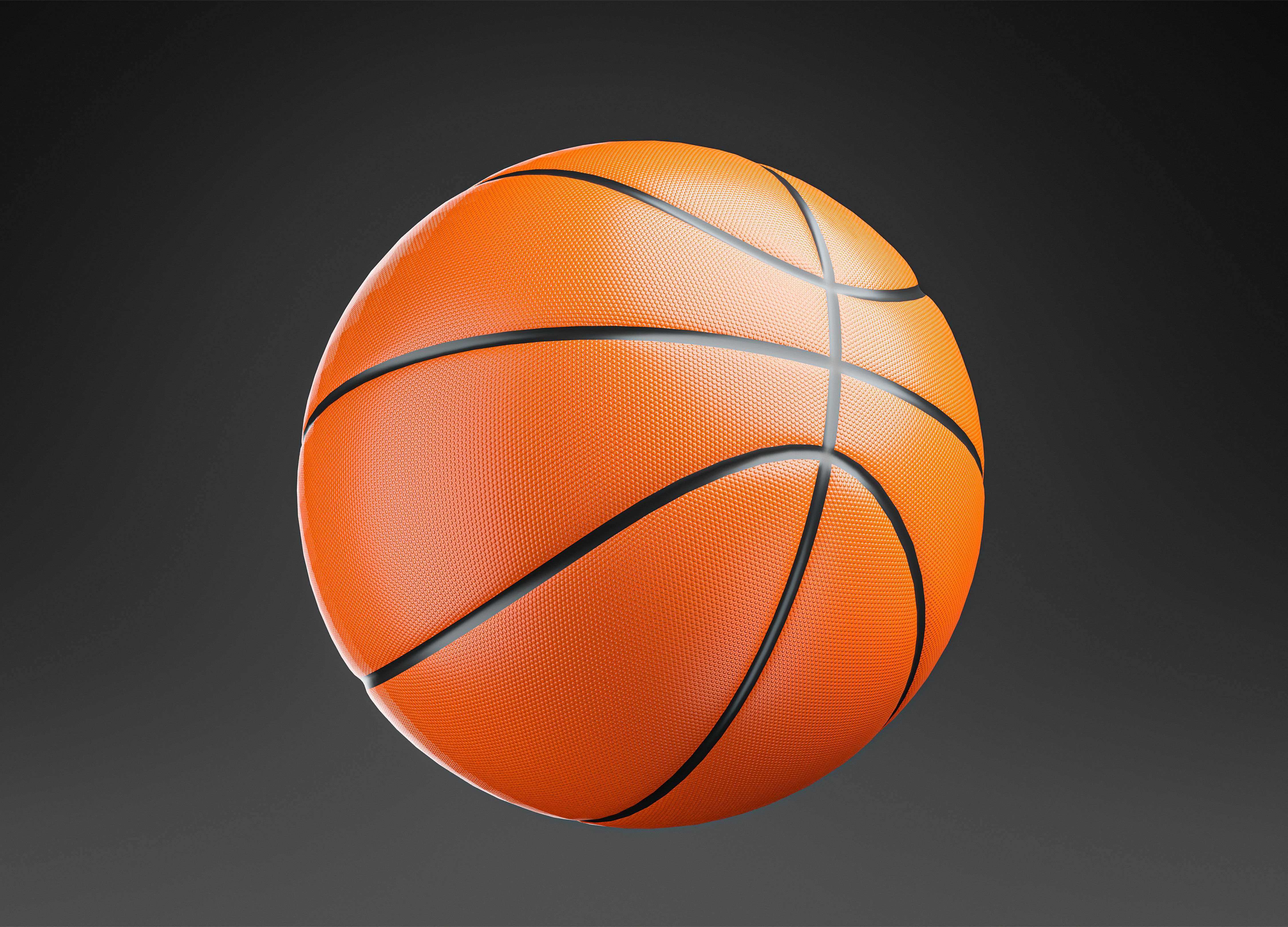 Basketball ball  3D model_1