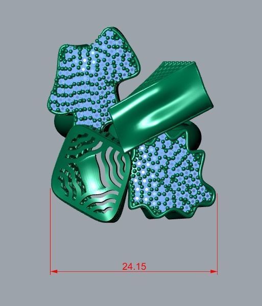 ring jewelry 3D print model_8