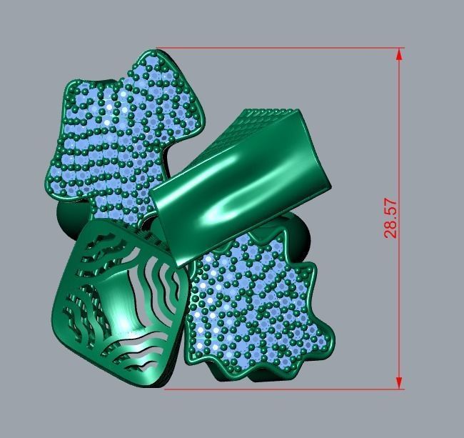 ring jewelry 3D print model_7