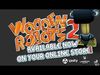 Wooden Robots 2 Low-poly 3D model_1