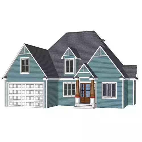 Mediterranean Style House-07 -Archimple LLC