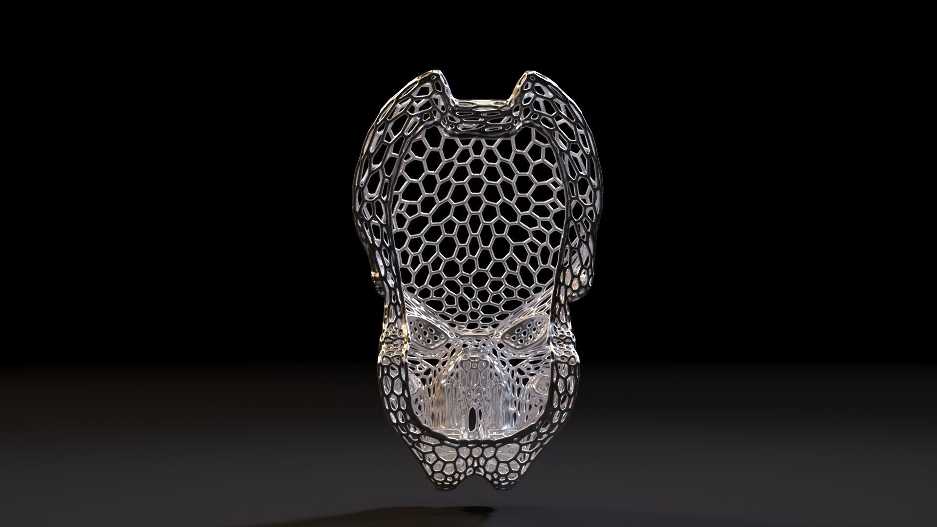 Predator Mask 3D print model_5