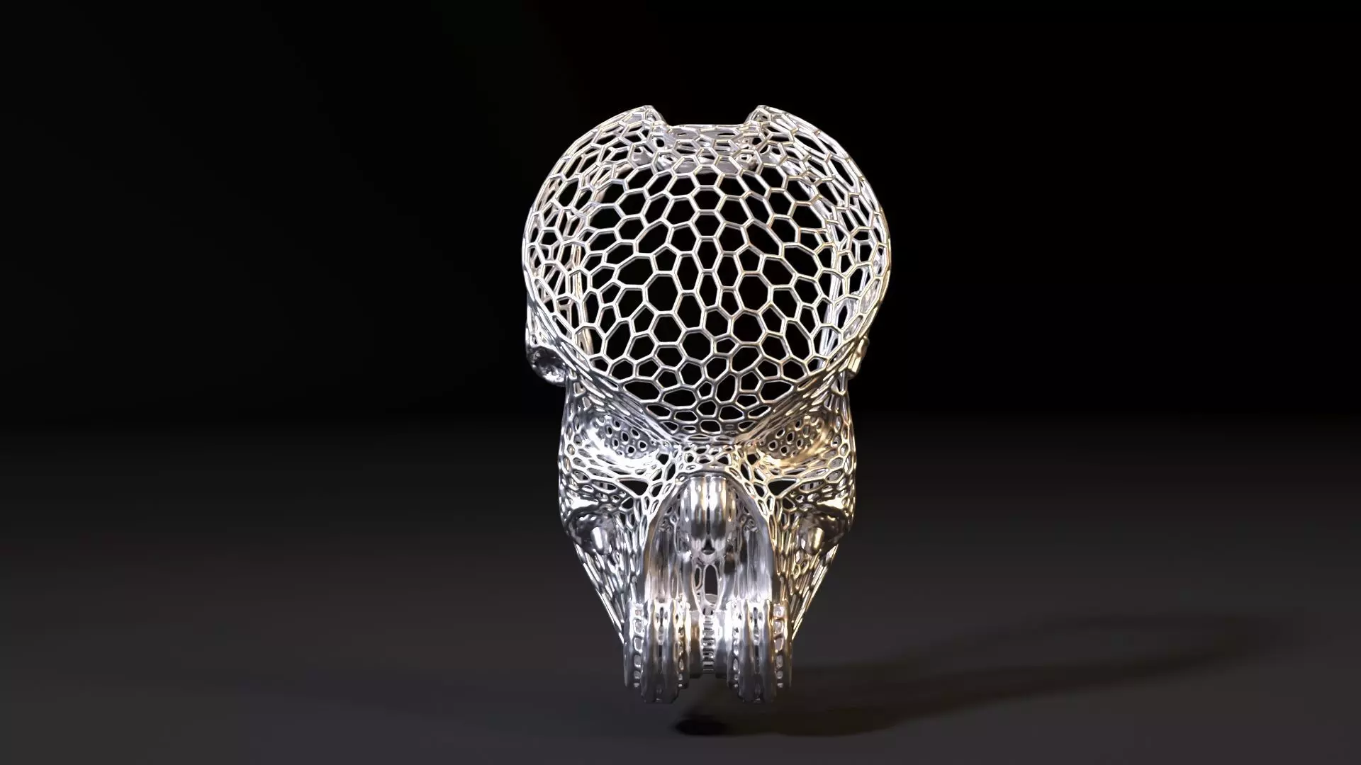 Predator Mask 3D print model_0