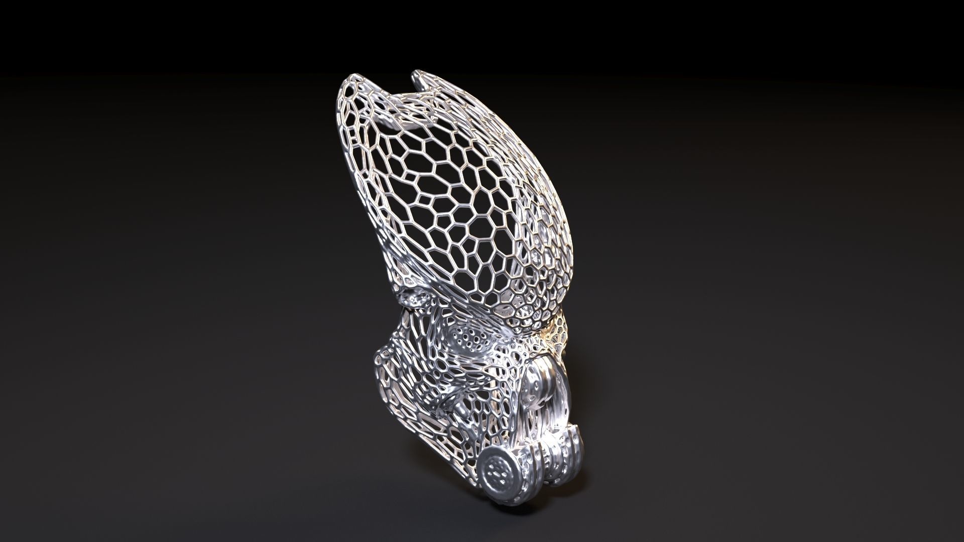 Predator Mask 3D print model_8