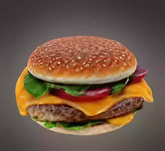 Hamburger 3D print model