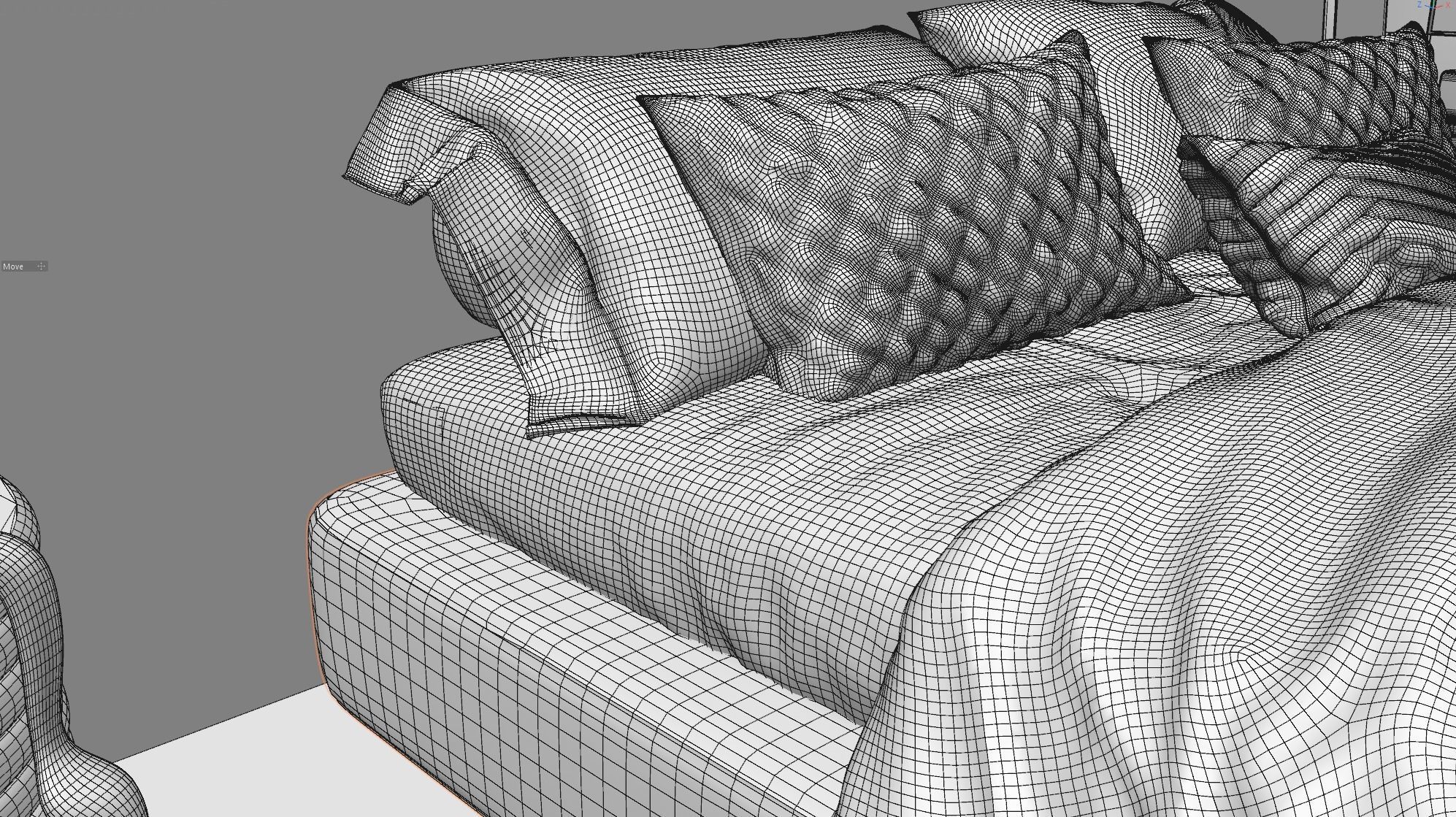 Child Bedroom Interior Scene for Cinema 4D and Redshift Render 3D model_5