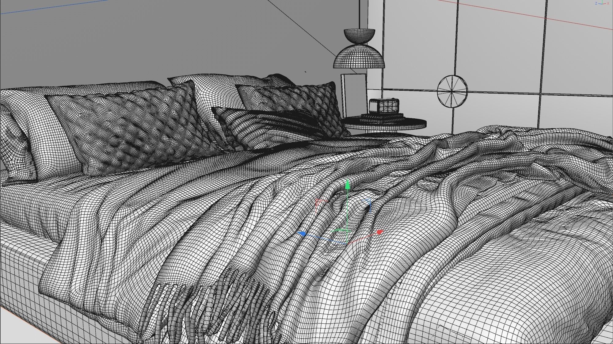 Child Bedroom Interior Scene for Cinema 4D and Redshift Render 3D model_6