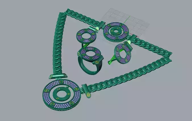 full set cartier ensemble