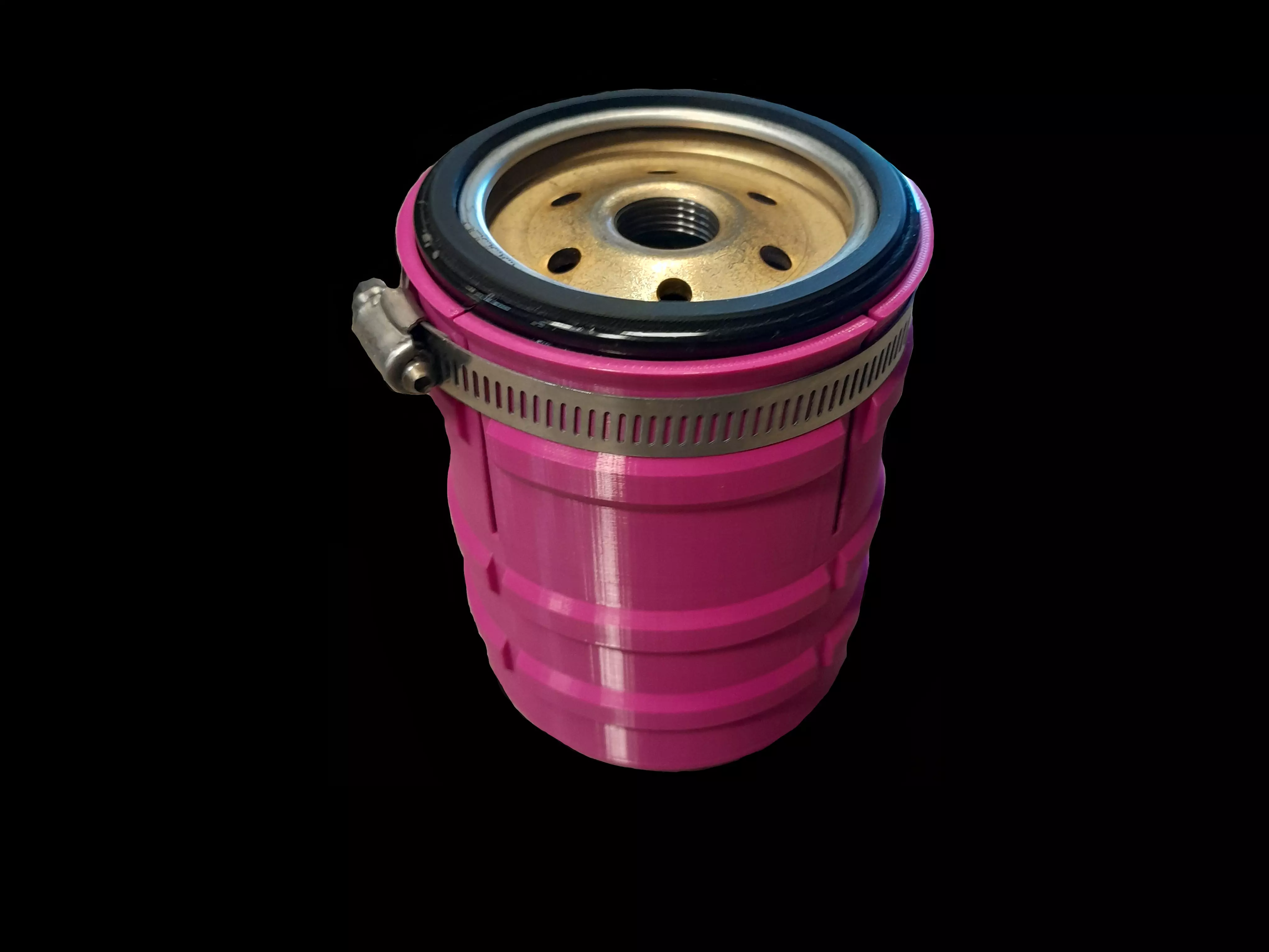 Oil Filter Case 3D print model