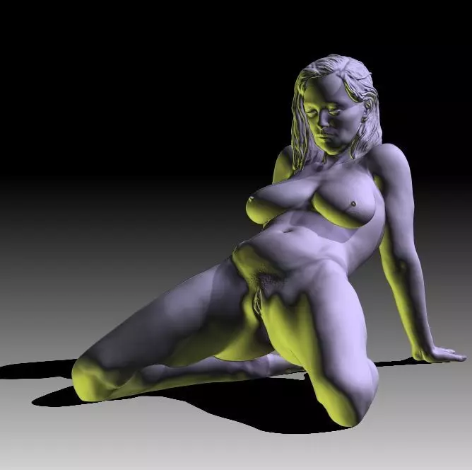 Sofi nude female figurine for 3D printing 3D print model_0