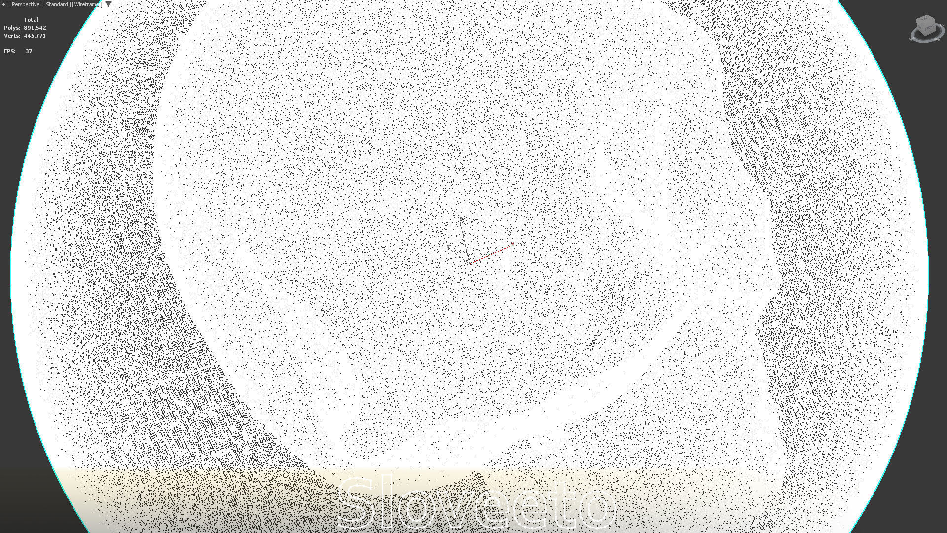 Transparent Skull Ball with Intricate Detailing 3D print model_7