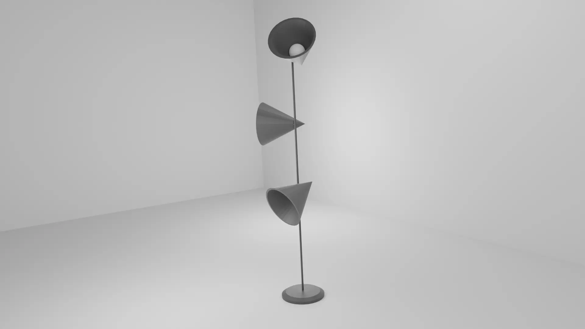 Standing lamp Free 3D model
