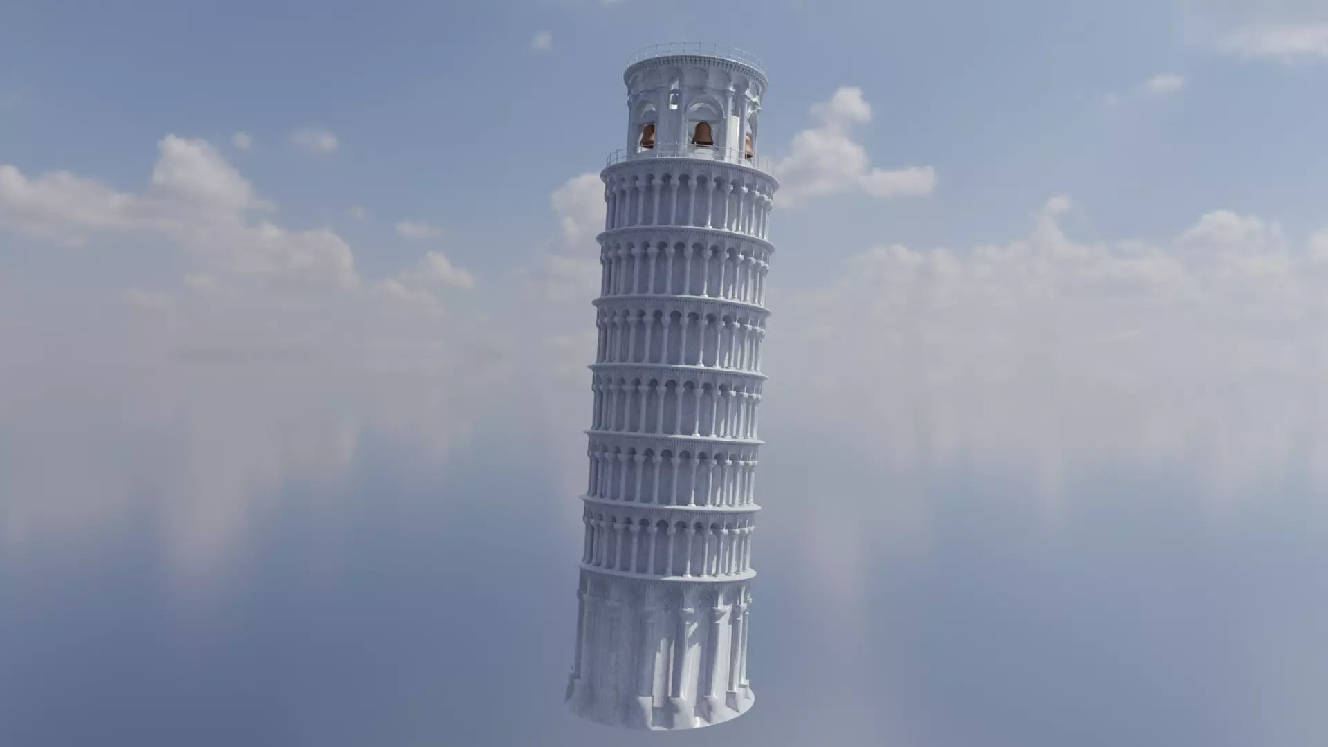 Leaning Tower of Pisa 3D model