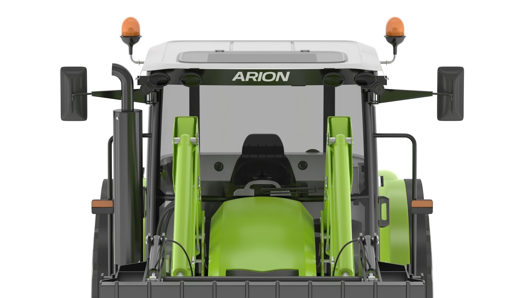 Claas Arion 400 Tractor Version 2010 3D model_12