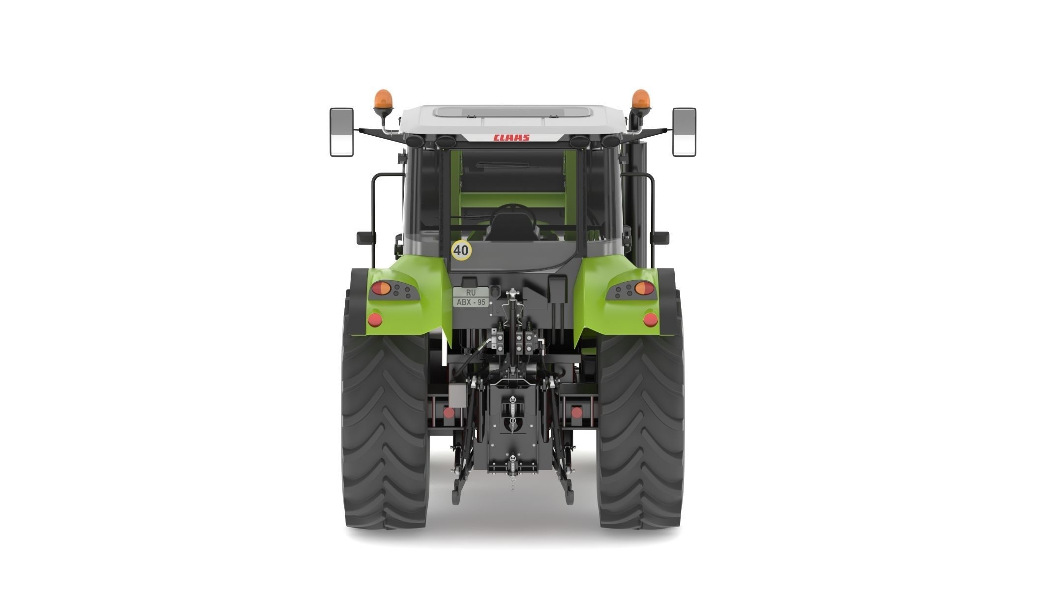 Claas Arion 400 Tractor Version 2010 3D model_6