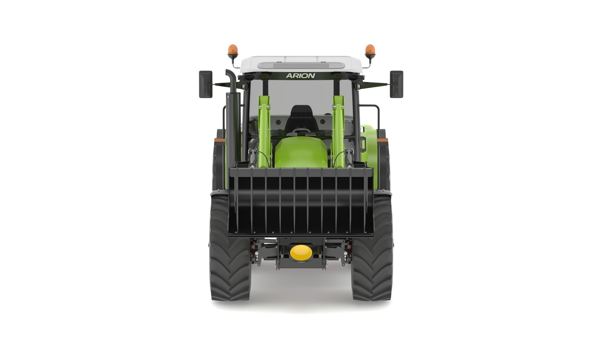 Claas Arion 400 Tractor Version 2010 3D model_2