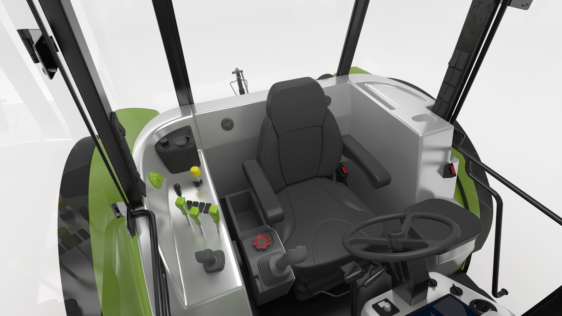 Claas Arion 400 Tractor Version 2010 3D model_20