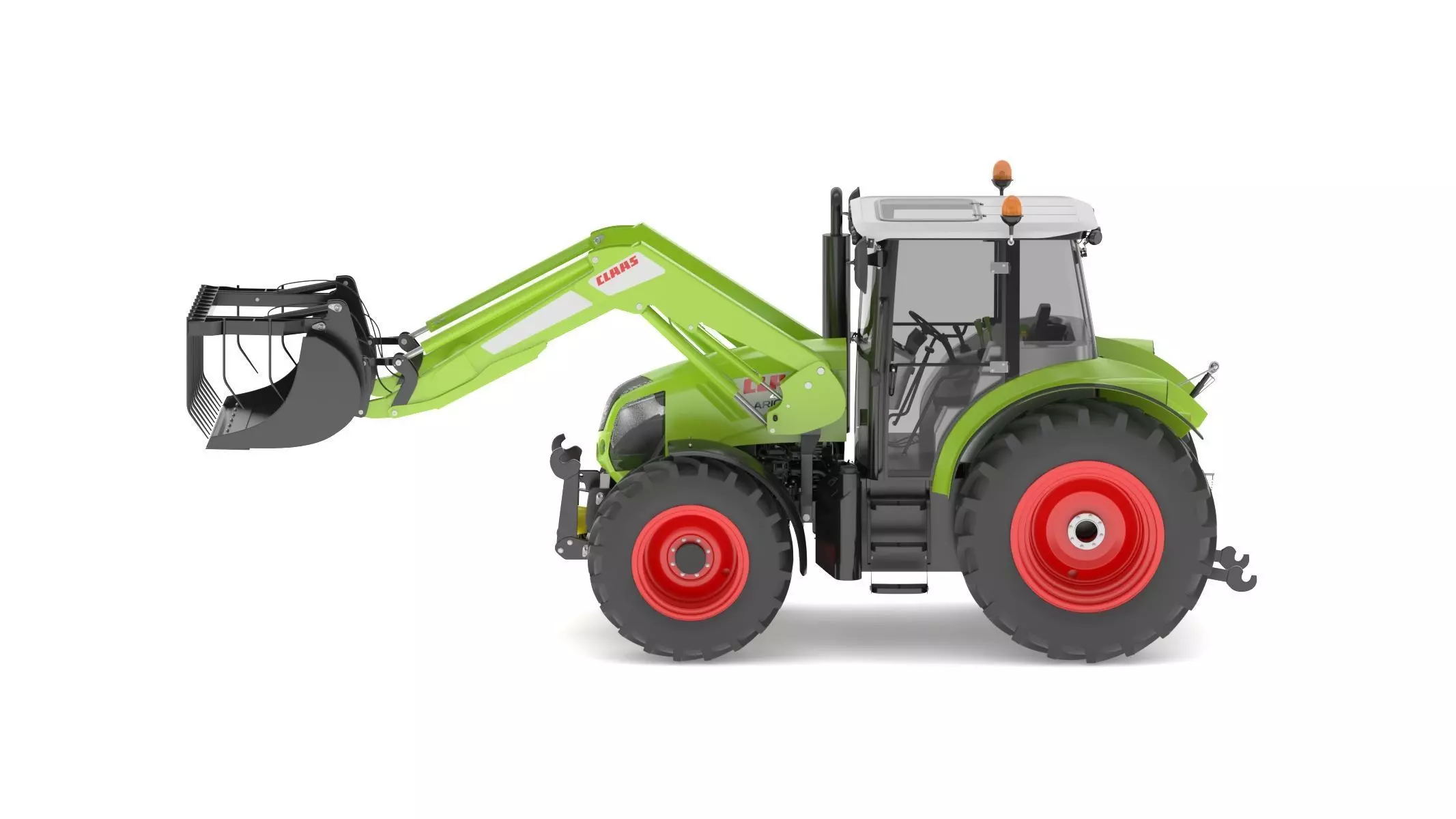 Claas Arion 400 Tractor Version 2010 3D model_0