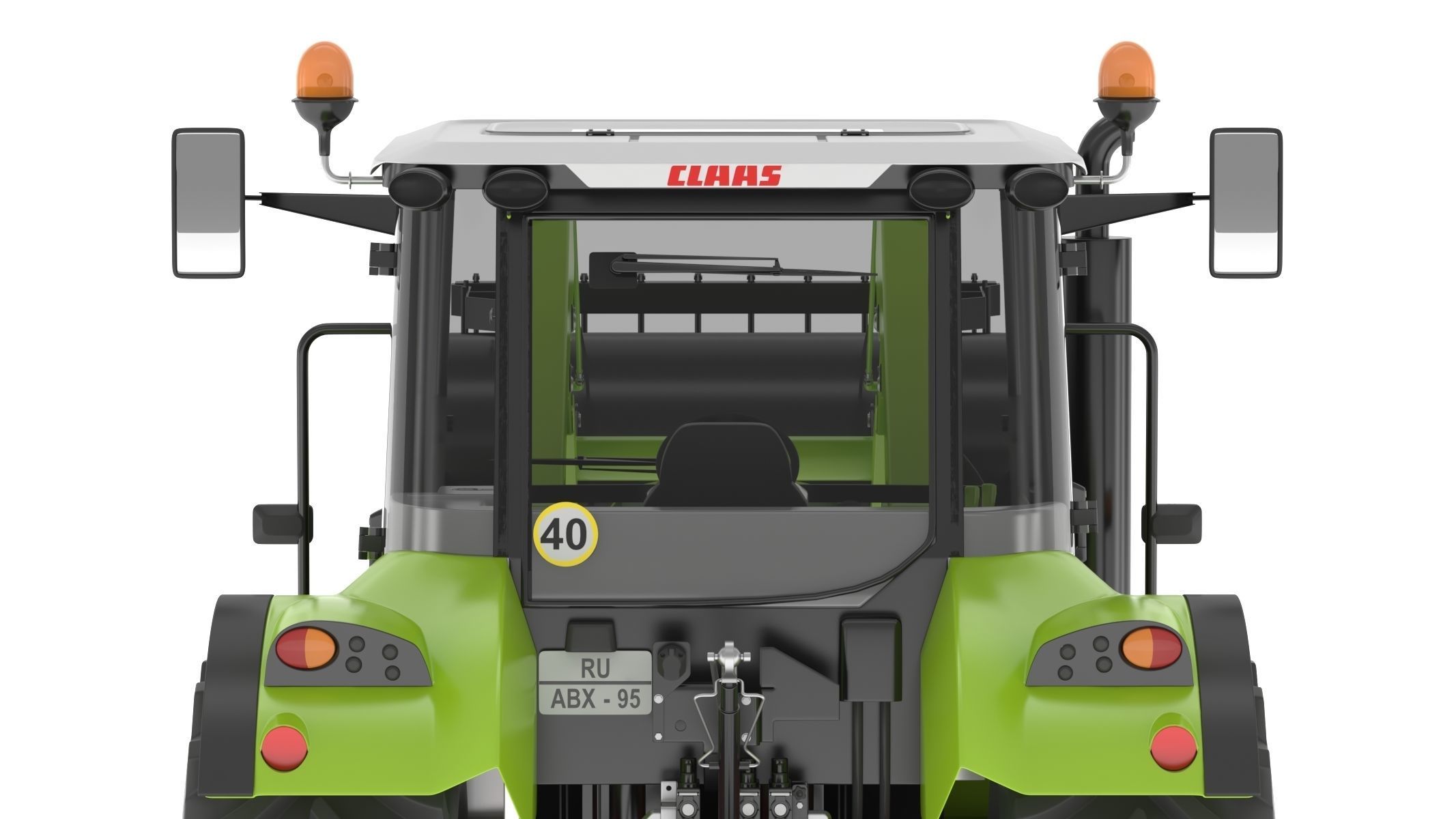 Claas Arion 400 Tractor Version 2010 3D model_16
