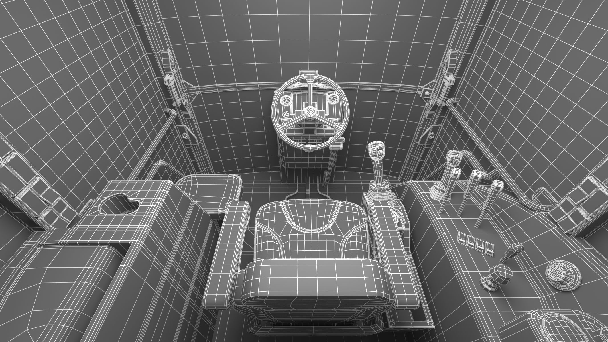 Claas Arion 400 Tractor Version 2010 3D model_43