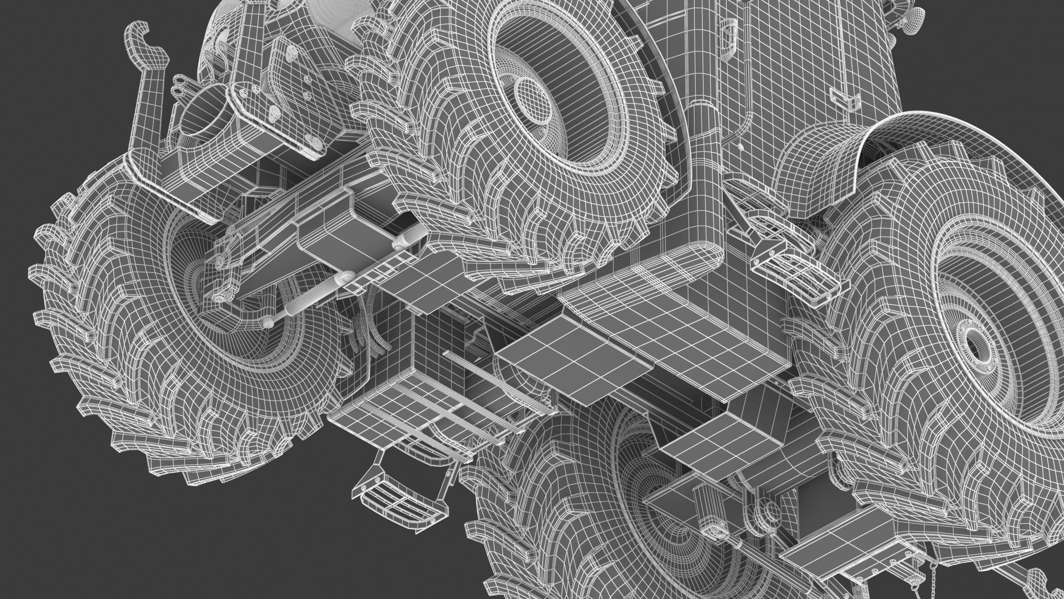 Claas Arion 400 Tractor Version 2010 3D model_41