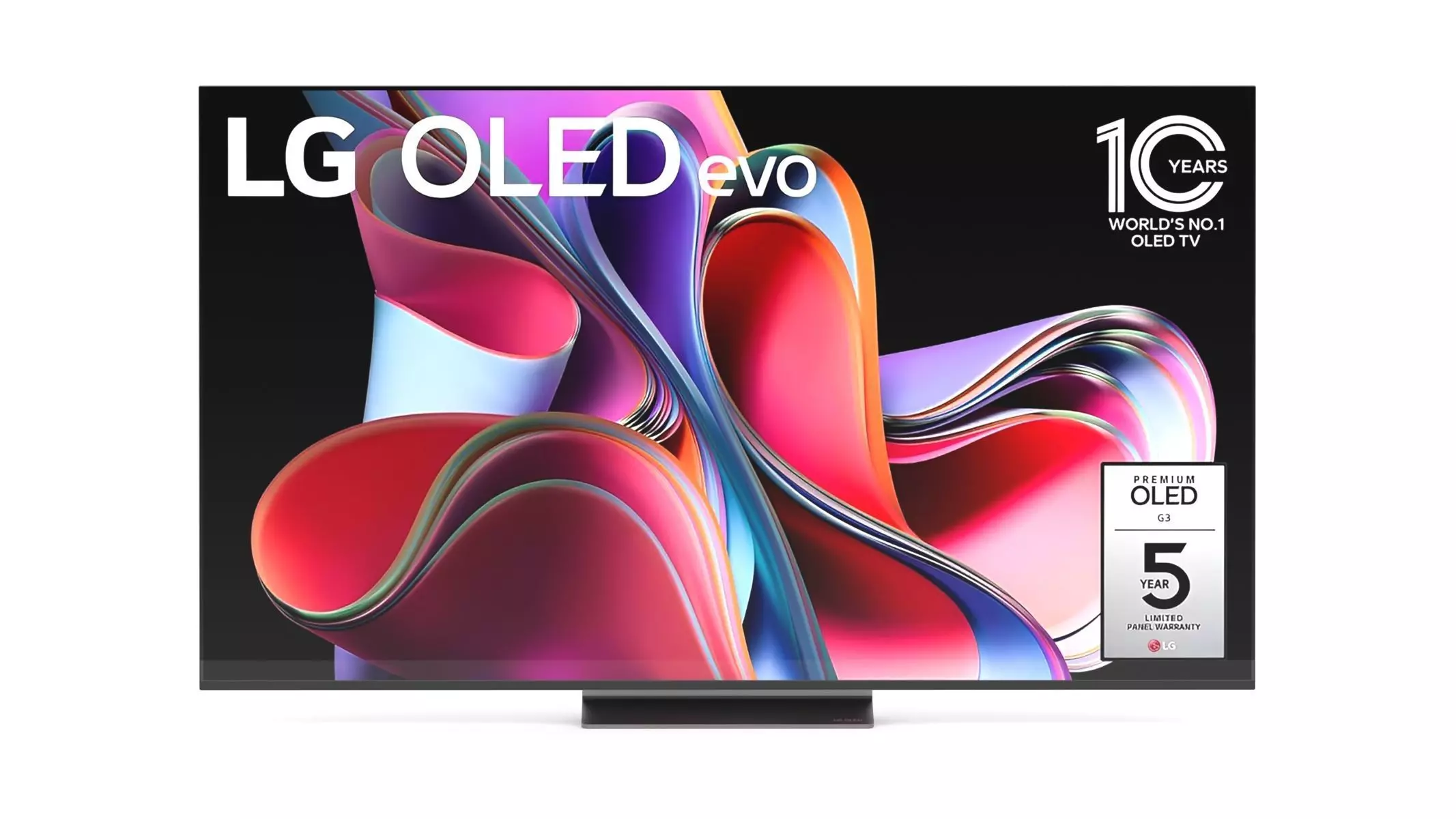 LG G3 83 Inch OLED Evo TV With Self Lit OLED Pixels 3D model_0
