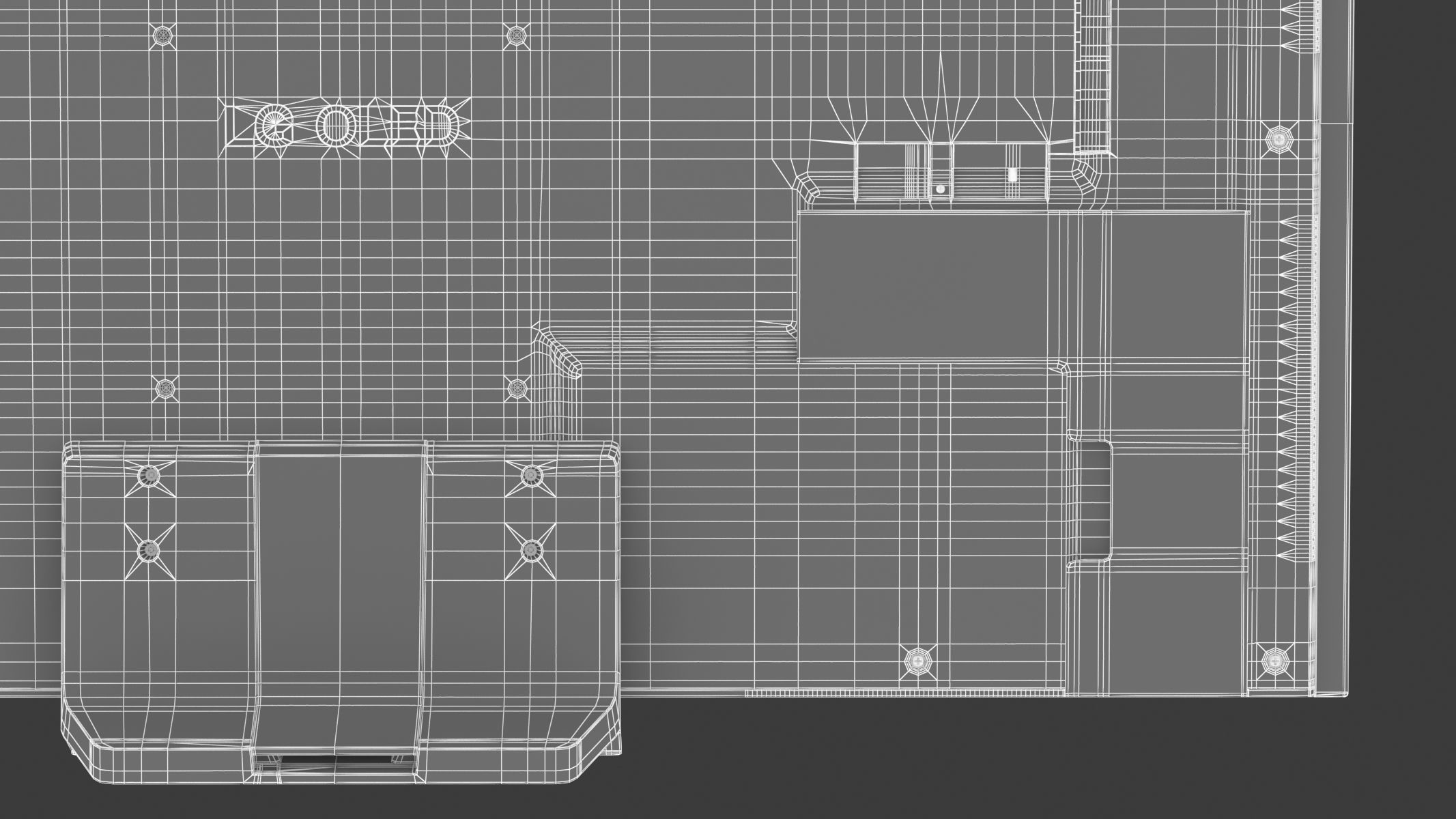 LG G3 83 Inch OLED Evo TV With Self Lit OLED Pixels 3D model_34