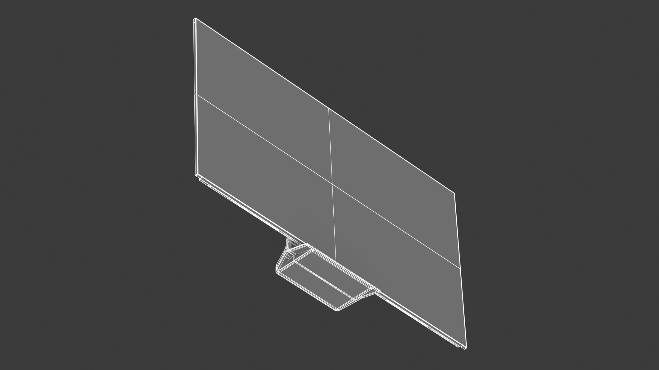 LG G3 83 Inch OLED Evo TV With Self Lit OLED Pixels 3D model_29