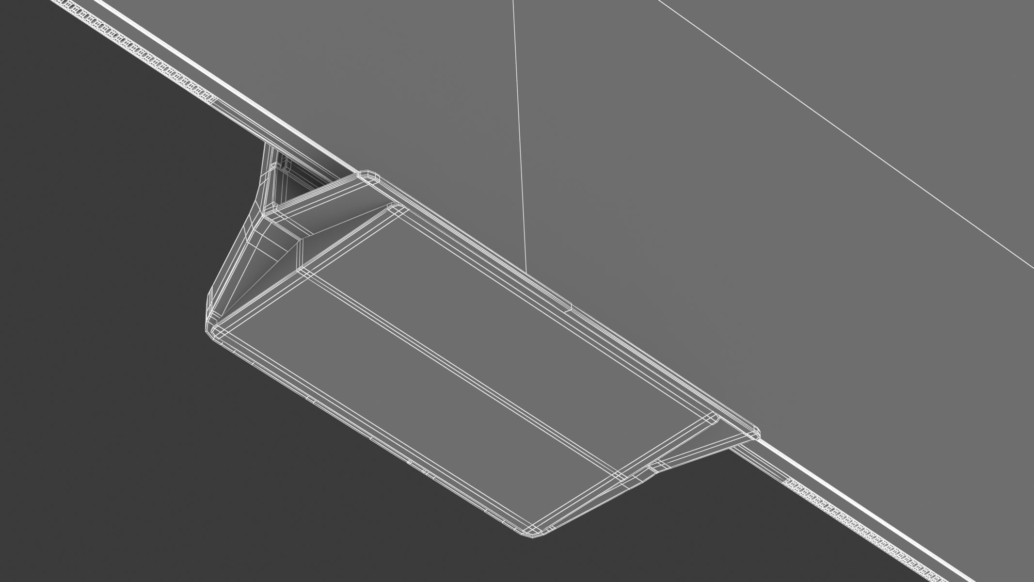 LG G3 83 Inch OLED Evo TV With Self Lit OLED Pixels 3D model_39