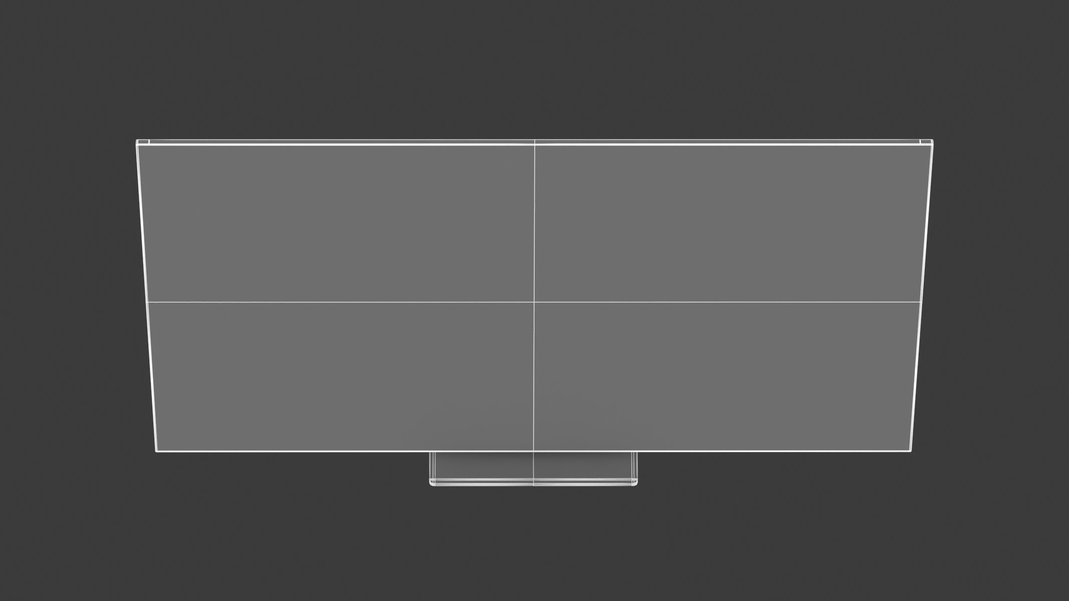 LG G3 83 Inch OLED Evo TV With Self Lit OLED Pixels 3D model_28