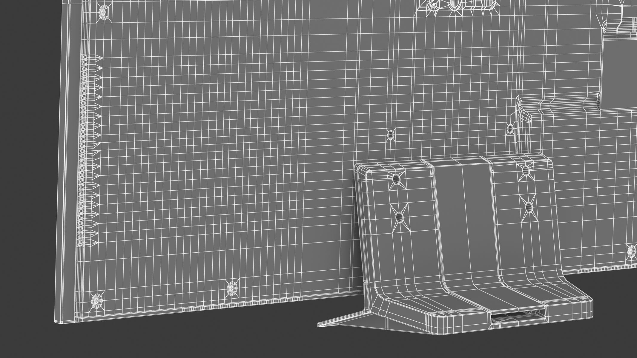 LG G3 83 Inch OLED Evo TV With Self Lit OLED Pixels 3D model_35