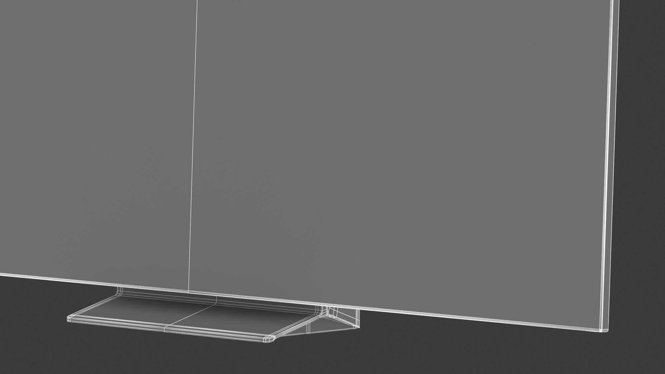 LG G3 83 Inch OLED Evo TV With Self Lit OLED Pixels 3D model_37