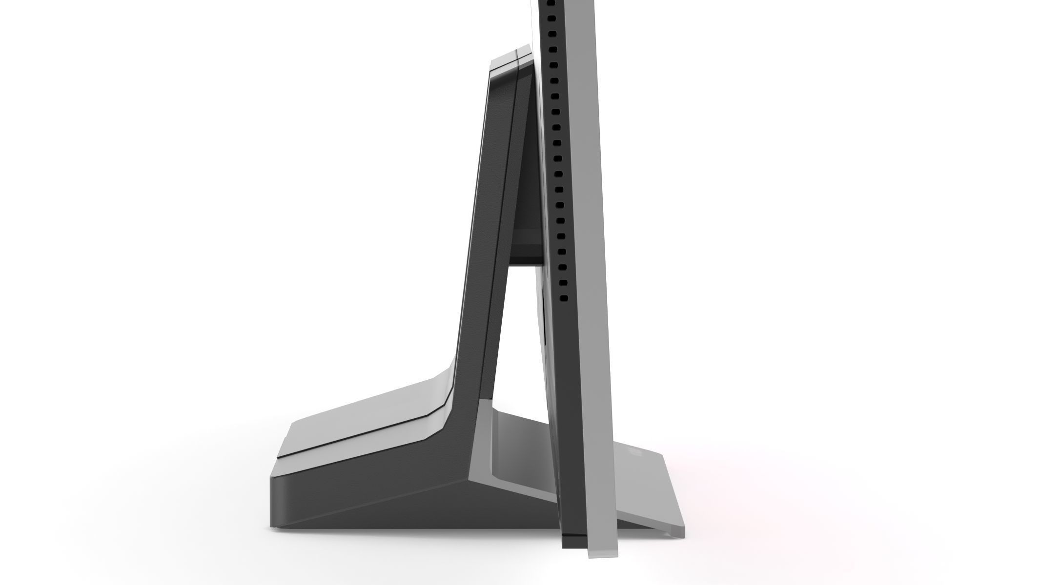 LG G3 83 Inch OLED Evo TV With Self Lit OLED Pixels 3D model_12