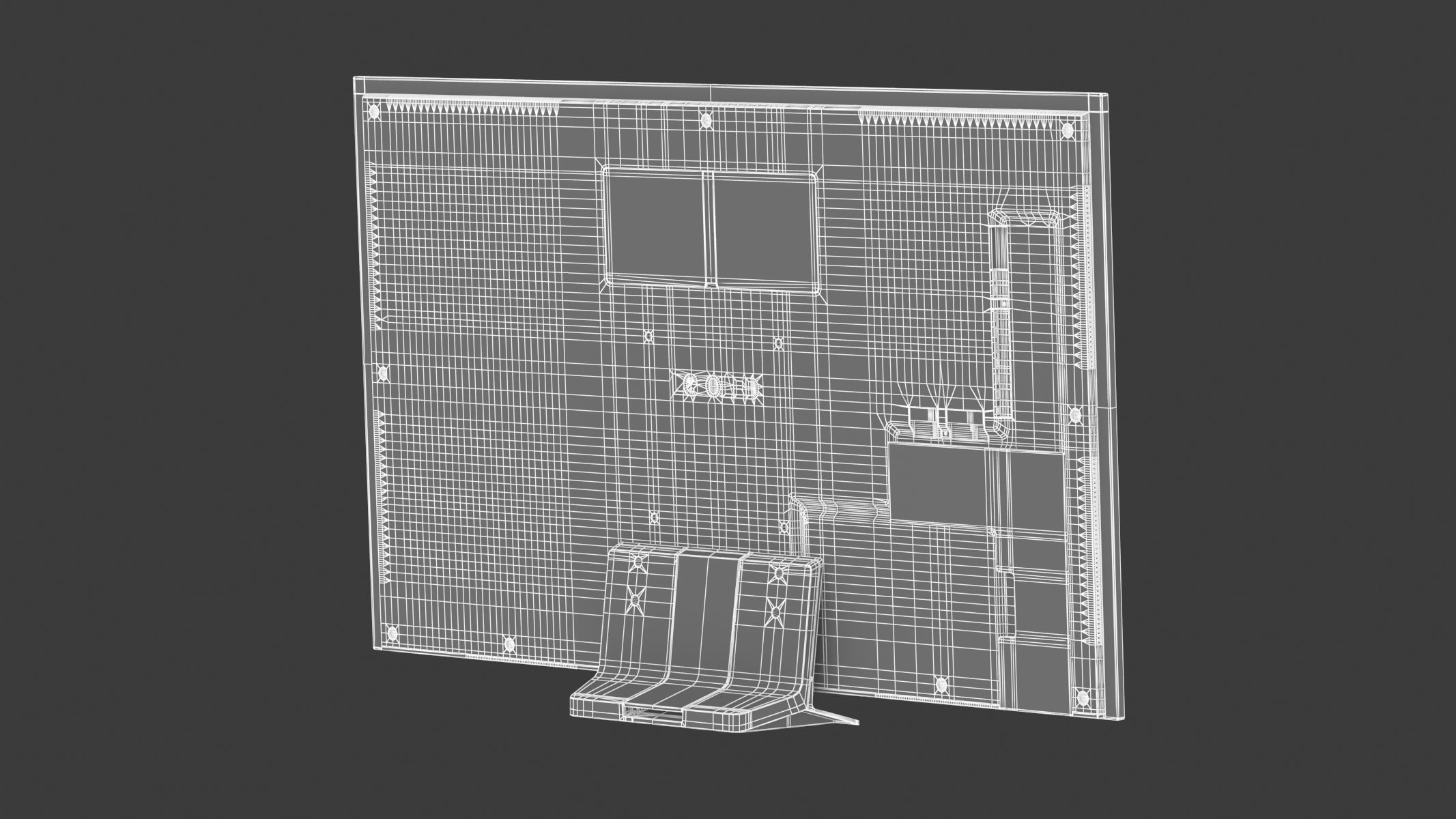 LG G3 83 Inch OLED Evo TV With Self Lit OLED Pixels 3D model_23
