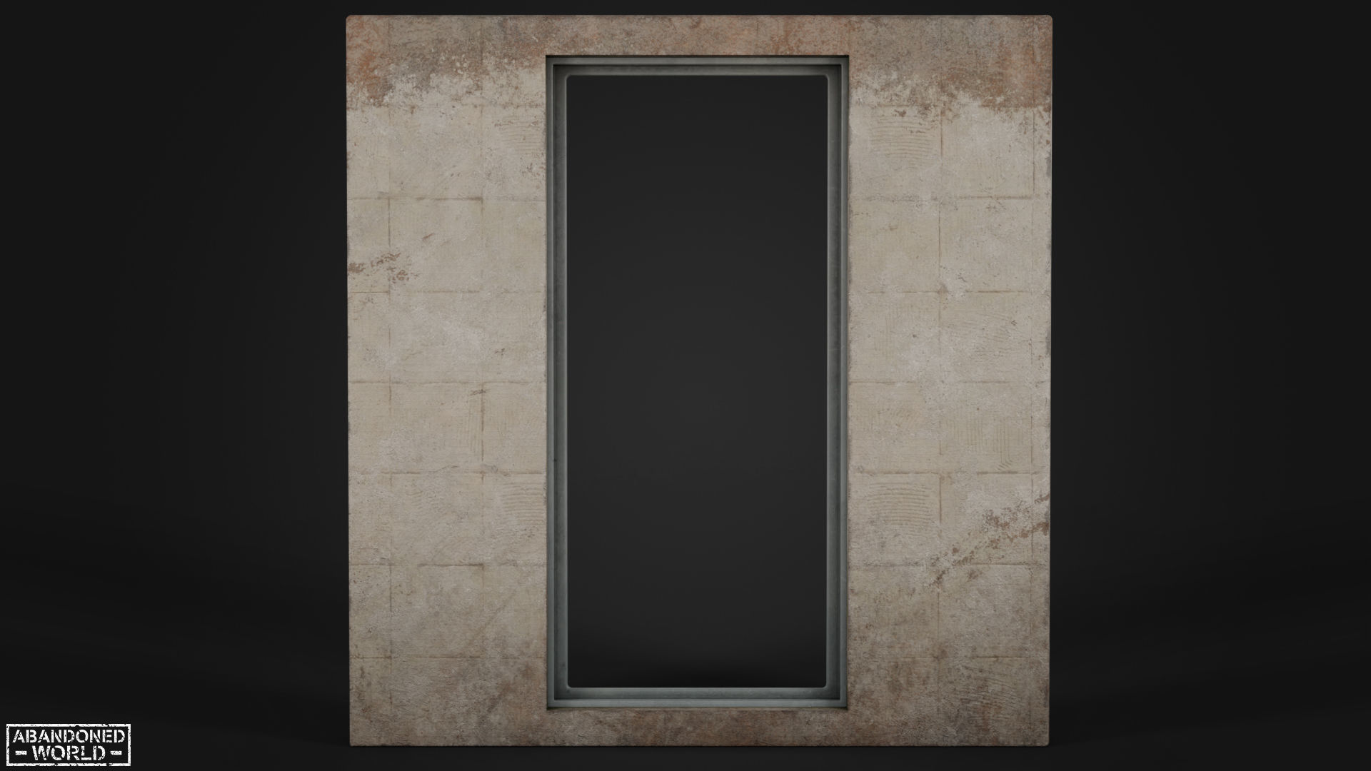 Hermetic Doors Low-poly 3D model_21