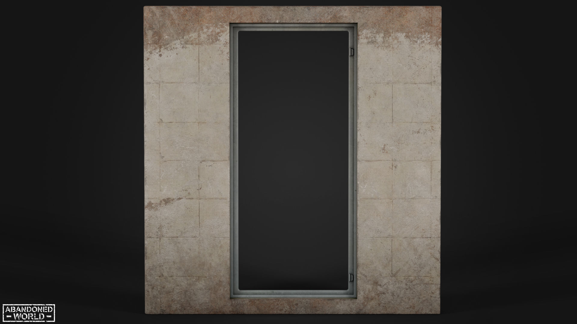 Hermetic Doors Low-poly 3D model_20