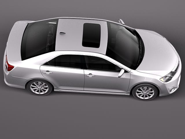 Toyota Camry LE 2012 USA 3D model_7