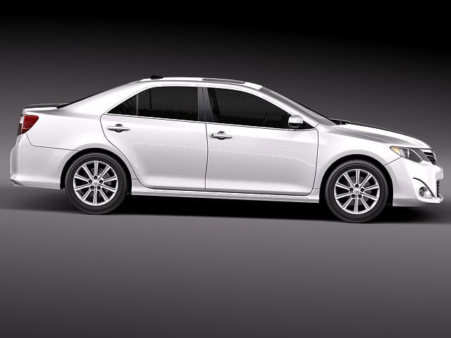 Toyota Camry LE 2012 USA 3D model_6