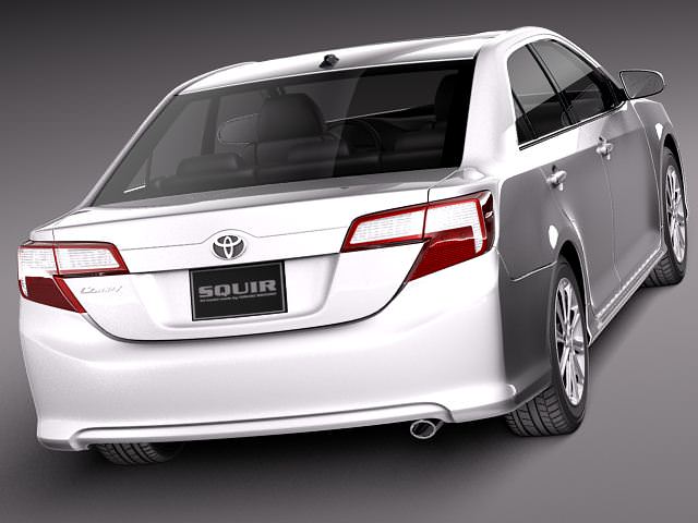 Toyota Camry LE 2012 USA 3D model_4